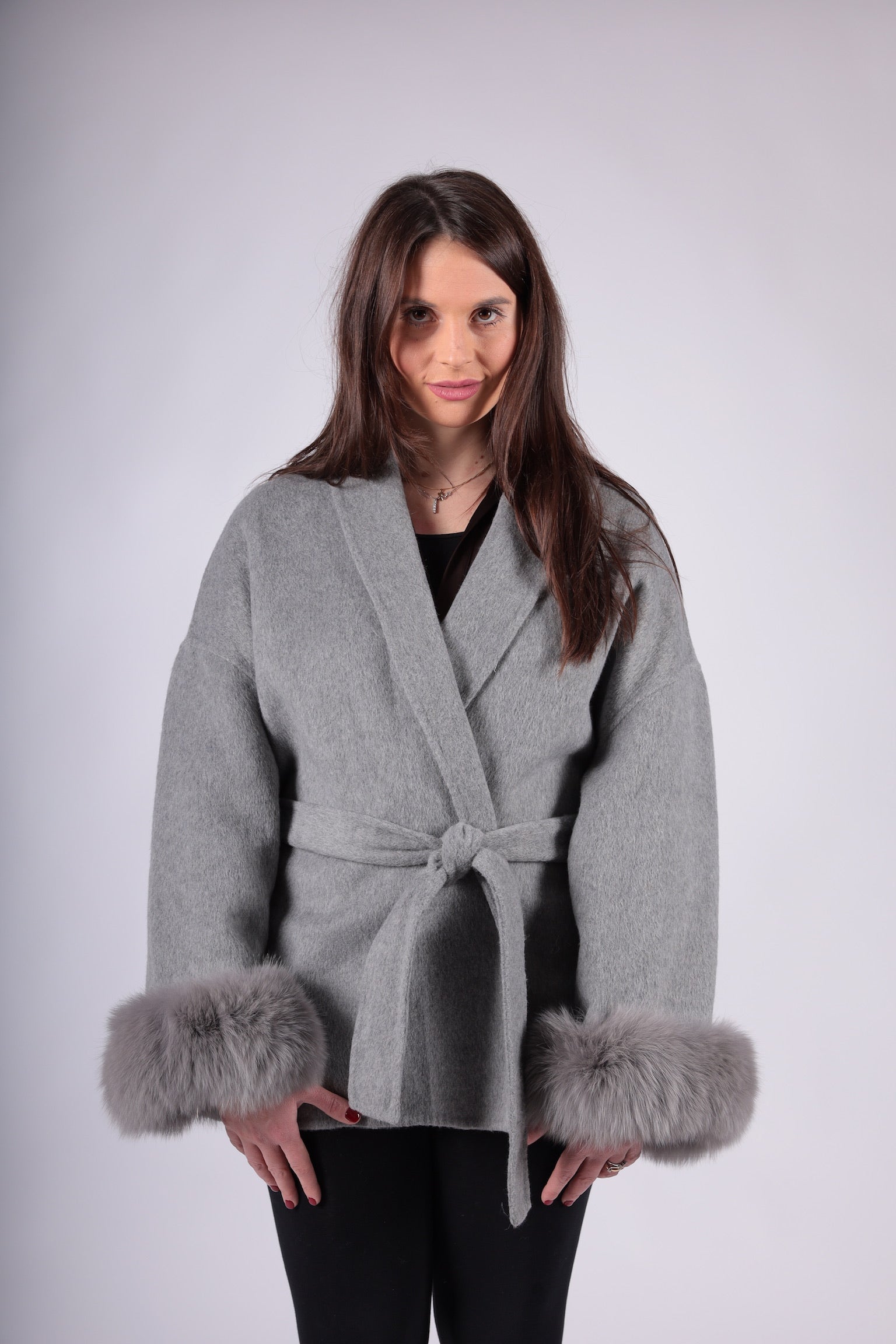 Grey Hiver Luxe Coat