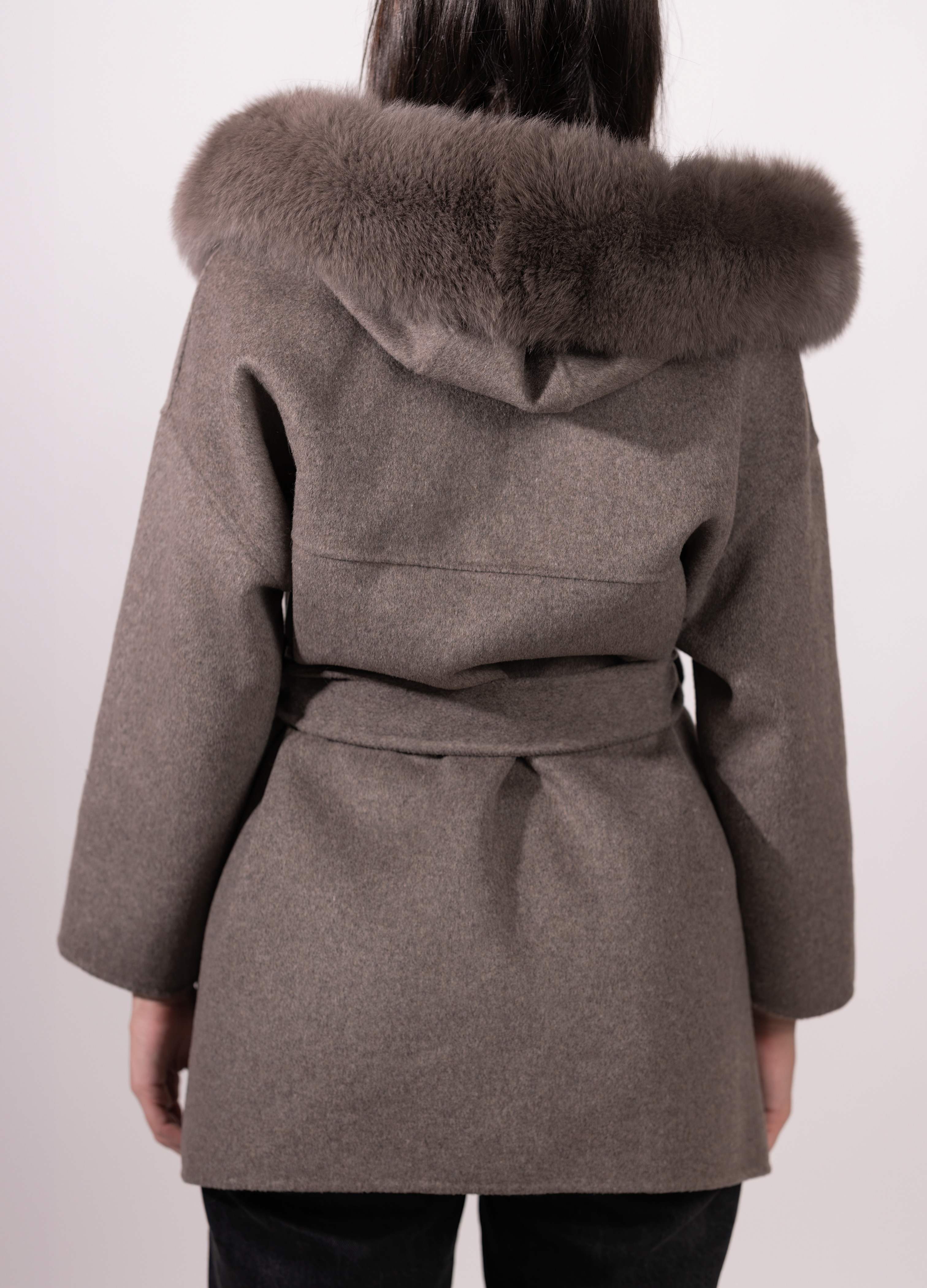 Brown St Germain Cashmere Coat