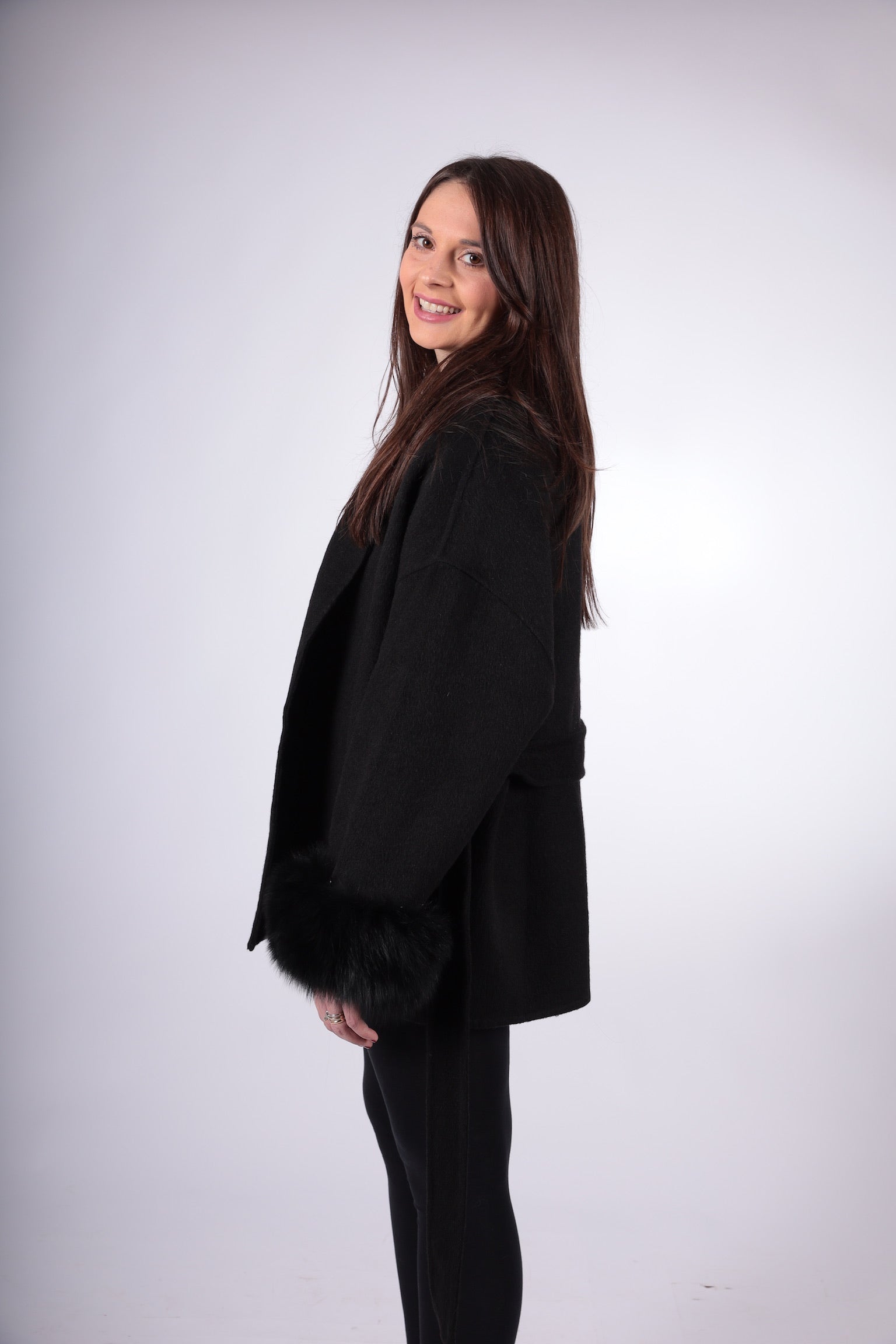 Black Hiver Luxe Coat