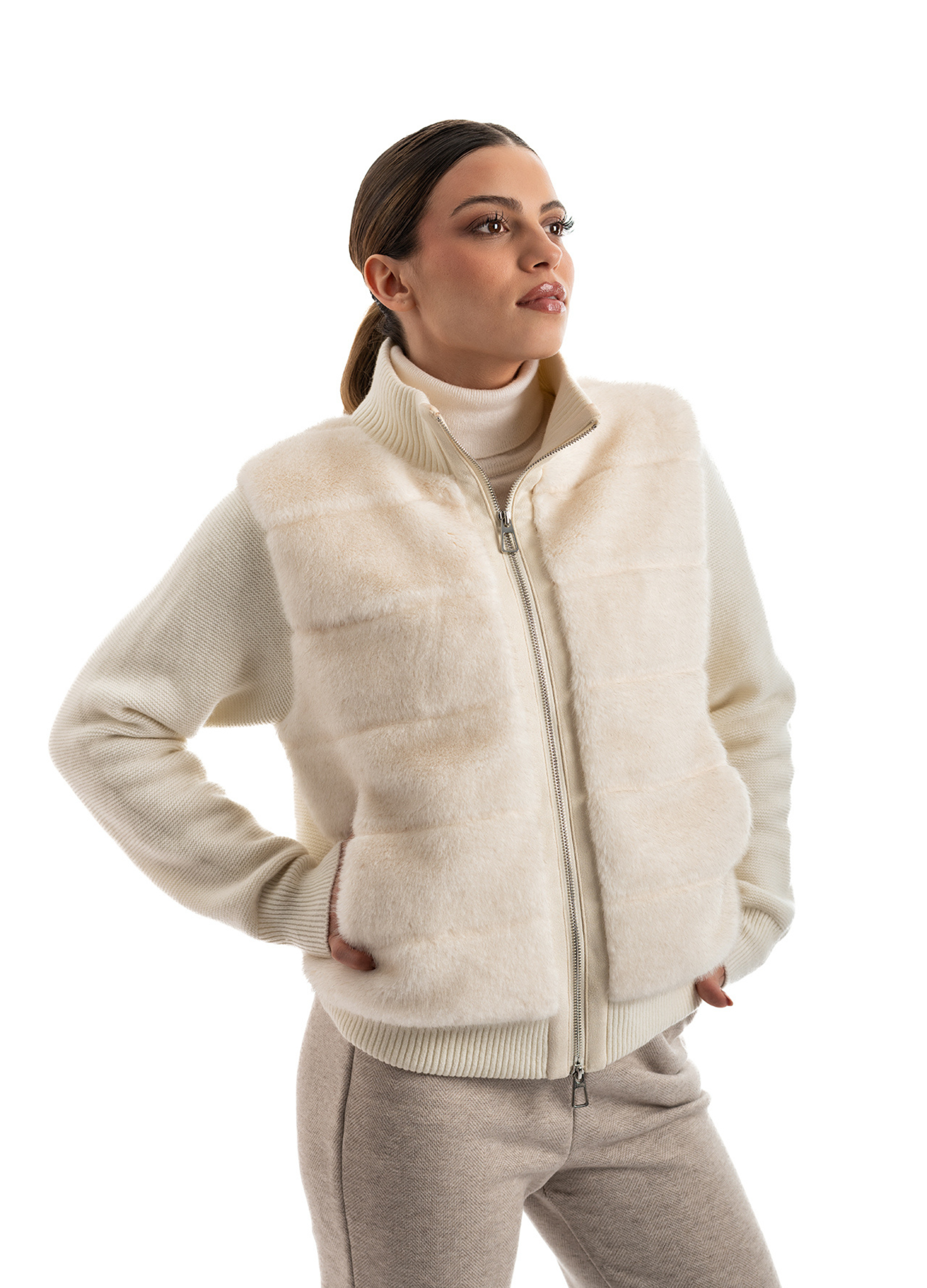 Ivory Cream Montmartre Jacket