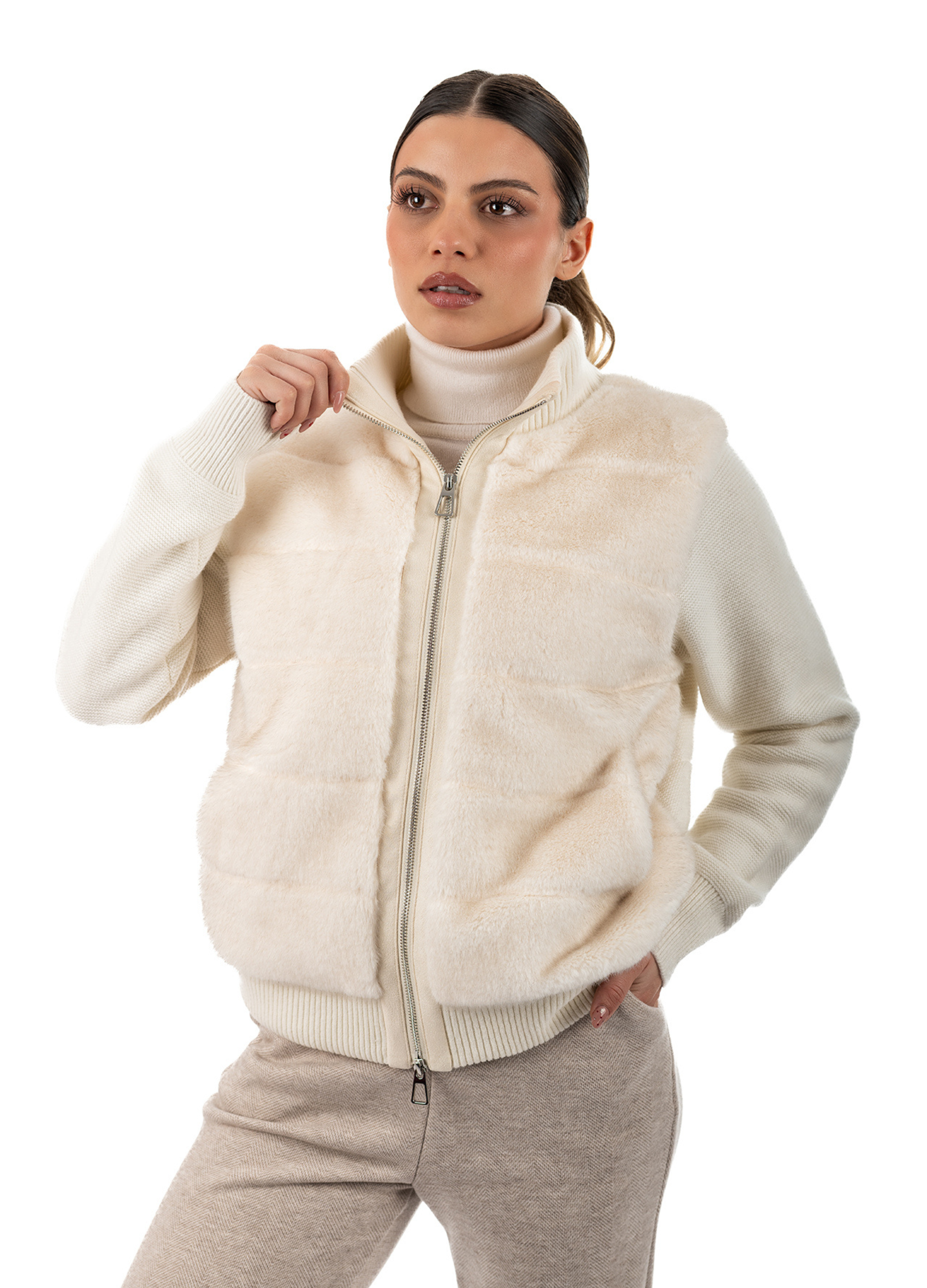 Ivory Cream Montmartre Jacket