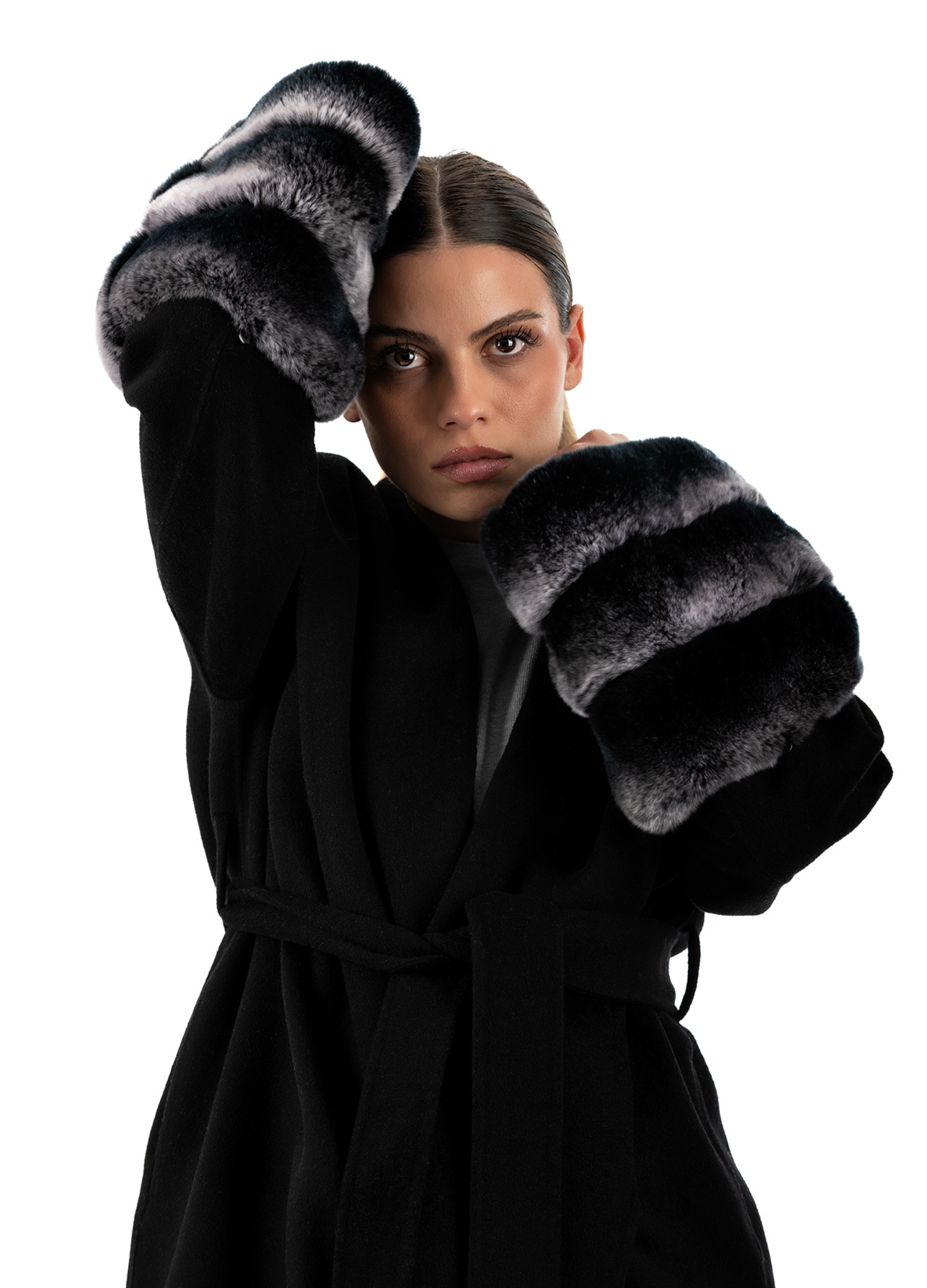 Black Vendome Coat