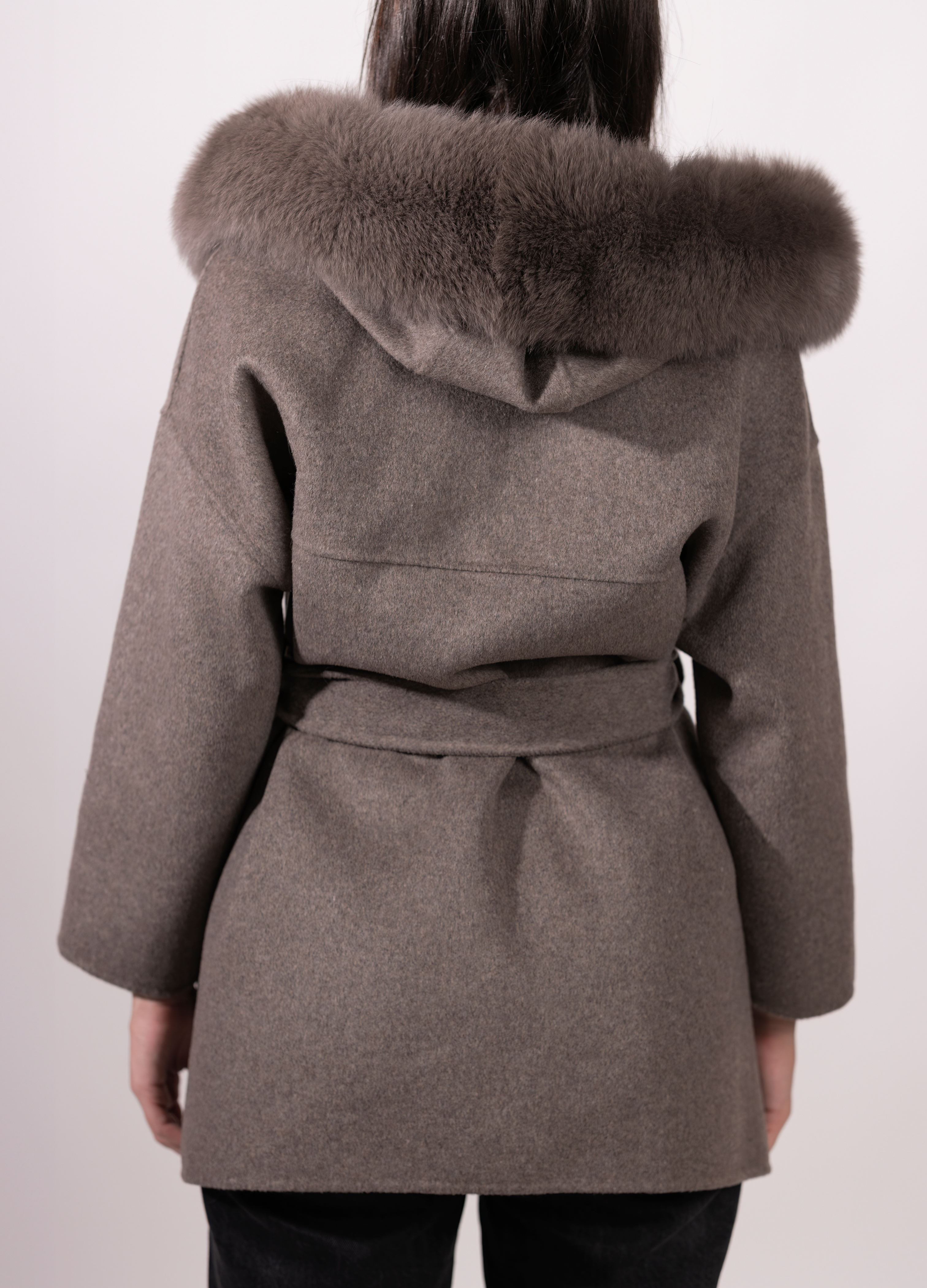 Brown Trocadéro Cashmere Coat