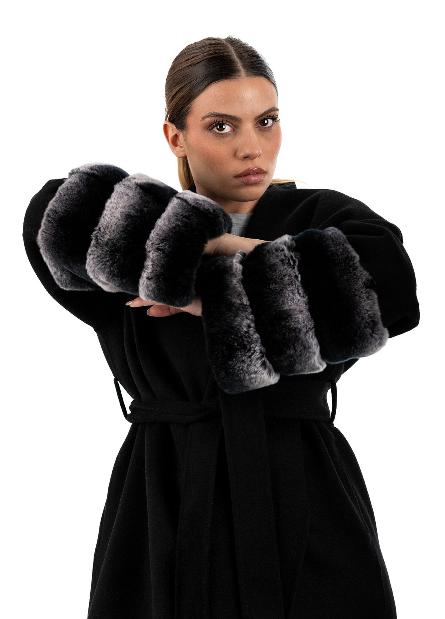 Black Vendome Coat