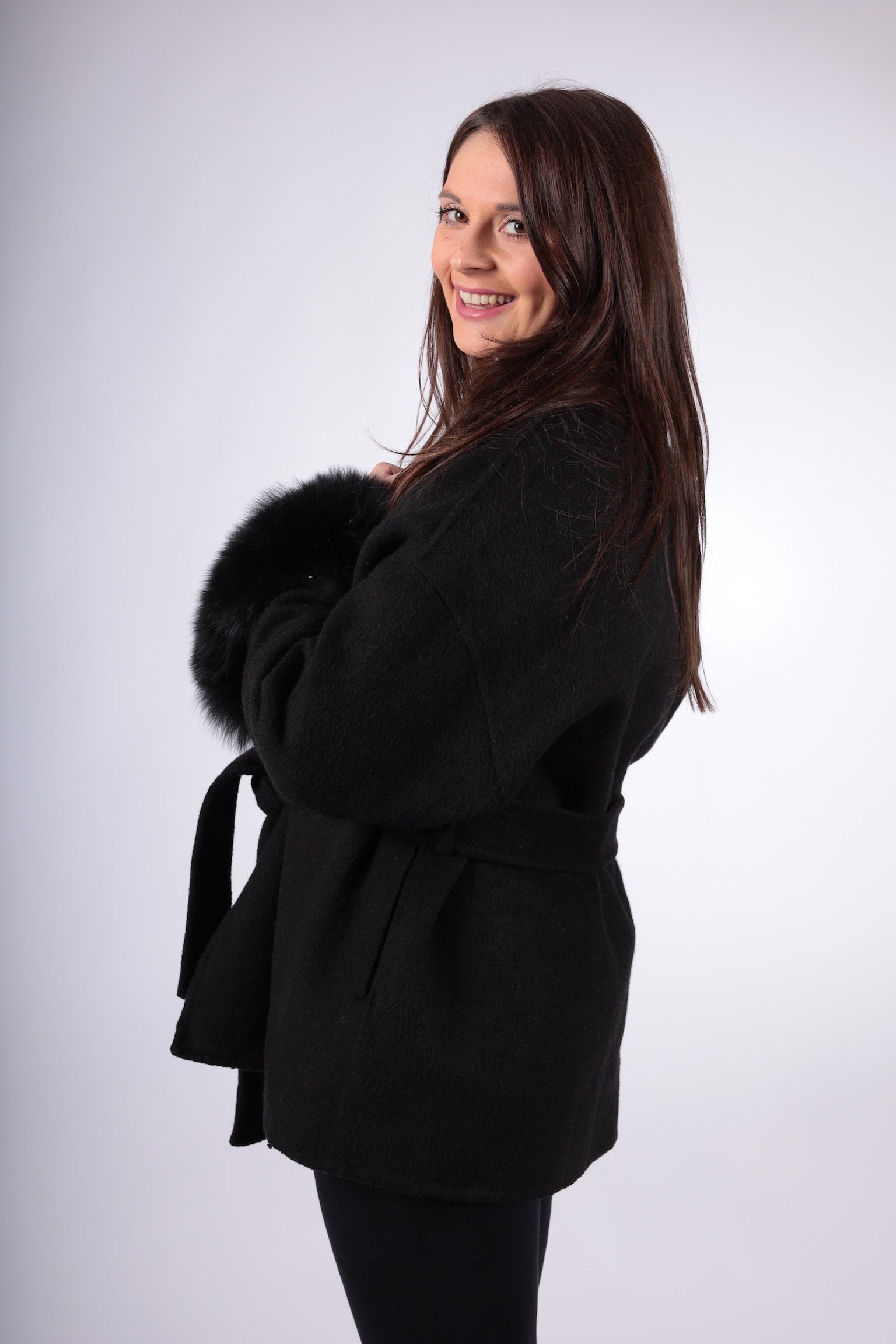 Black Hiver Luxe Coat